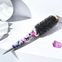 Wholesale Heat And Heat Resistant Curling Styling Roller Round Hair Comb Brush