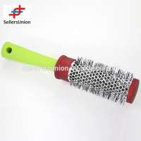 No.1 yiwu commission agent wanted wholesale plastic round brush roller straight message hair comb