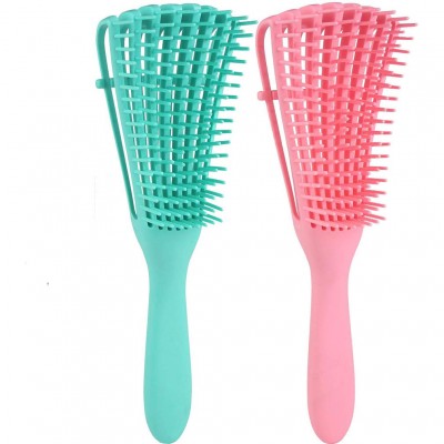 Natural Hair Detangler Brush Detangling Custom Logo Brush Hair Brush Sraightener